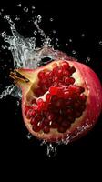 AI Generative a photo of pomegranate