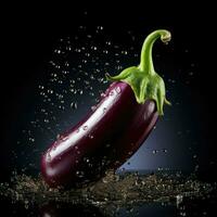 AI Generative a photo of eggplant