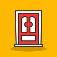 Door Vector Icon Design