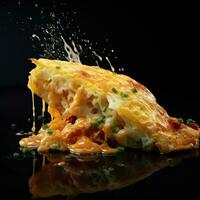 AI Generative a photo of omelette