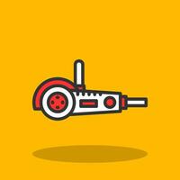 Angle grinder Vector Icon Design