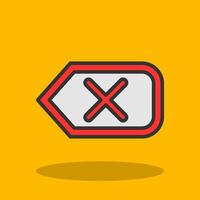 Delete Vector Icon Design
