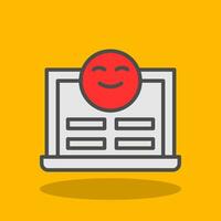 Laptop Vector Icon Design
