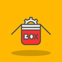 Box Vector Icon Design