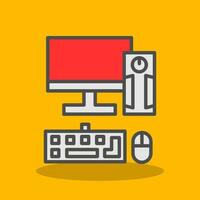 Computer Vector Icon Design