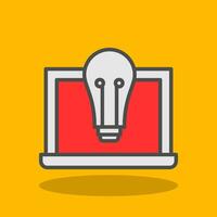 Lightbulb Vector Icon Design