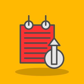 bloc vector icono diseño