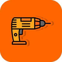 Hand drill Vector Icon Design