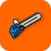 Chainsaw Vector Icon Design