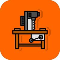 Band saw Vector Icon Design