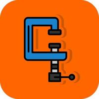 Clamp Vector Icon Design