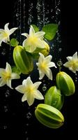 AI Generative a photo of starfruit