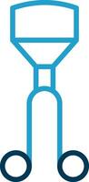 Eyelash Curler Vector Icon Design