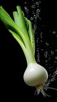 AI Generative a photo of leek