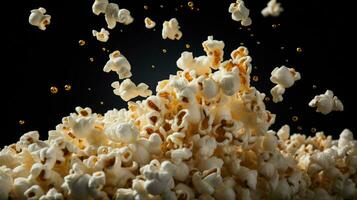 AI Generative a photo of popcorn