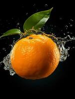 AI Generative a photo of clementine
