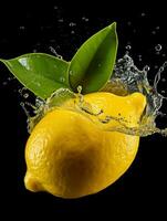 AI Generative a photo of lemon