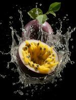 AI Generative a photo of passionfruit