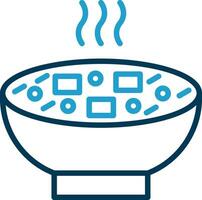 Miso Soup Vector Icon Design