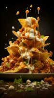 AI Generative a photo of nachos