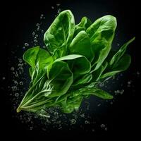 AI Generative a photo of spinach