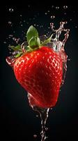 AI Generative a photo of strawberry