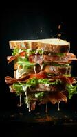 AI Generative a photo of sandwich