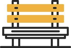 Bench Vector Icon Design