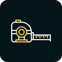 Measuring tape Vector Icon Design