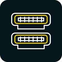 Hdmi port Vector Icon Design