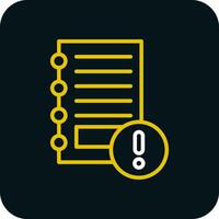 Notepad Vector Icon Design