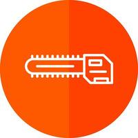 Chainsaw Vector Icon Design