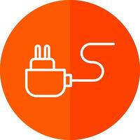 Mobile charger Vector Icon Design