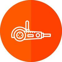 Angle grinder Vector Icon Design