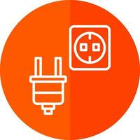 Plug Vector Icon Design