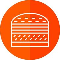 diseño de icono de vector de baklava