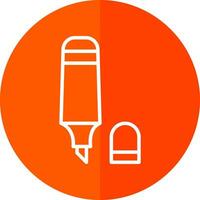 Highlighter Vector Icon Design