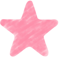 mínimo linda estrella png