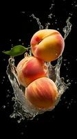 AI Generative a photo of peach