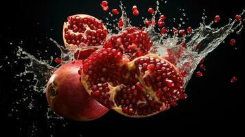 AI Generative a photo of pomegranate