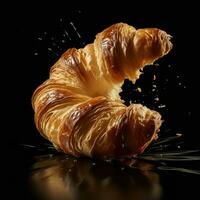 AI Generative a photo of croissant