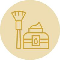 Blending Brush Vector Icon Design