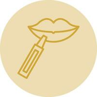 Lip Butter Vector Icon Design