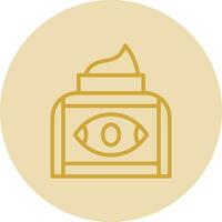 Eye Cream Vector Icon Design