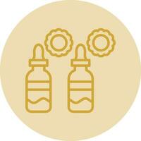 Essential Oils Vector Icon Design