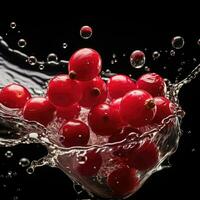 AI Generative a photo of cranberry