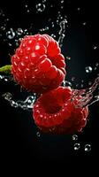 AI Generative a photo of raspberry