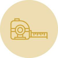 Measuring tape Vector Icon Design