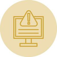 Error Vector Icon Design