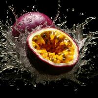 AI Generative a photo of passionfruit